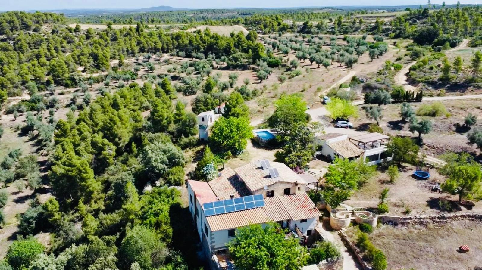 B&B Mas Del Pi Valderrobres Buitenkant foto